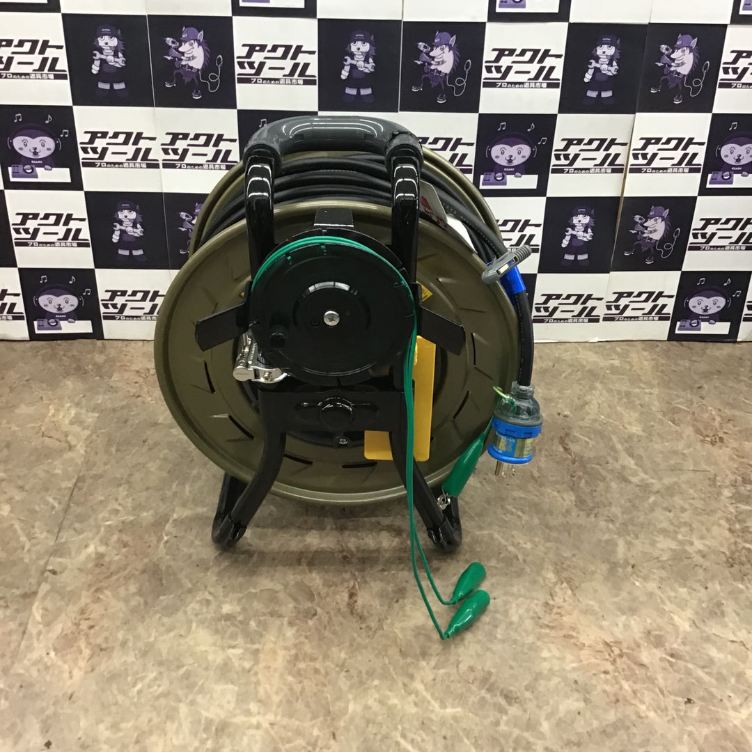 〇ハタヤ(HATAYA) 金属感知機能付メタルセンサーリール100V型標準型コードリール MSB-301KX【所沢店】