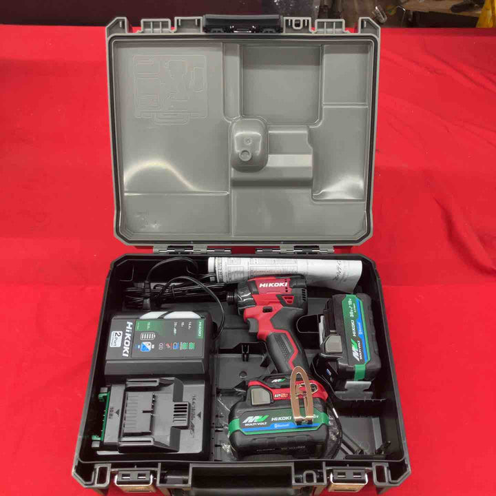 【未使用(店頭展示品)】★ハイコーキ(HIKOKI) コードレスインパクトドライバ スコーピオンレッド WH36DD(2XHRSZ)【東大和店】