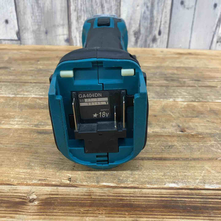 【中古品】 マキタ(makita) 18V 100mmコードレスディスクグラインダ GA404DZN (GA404DN) 18Vバッテリー1個付属 【東大和店】