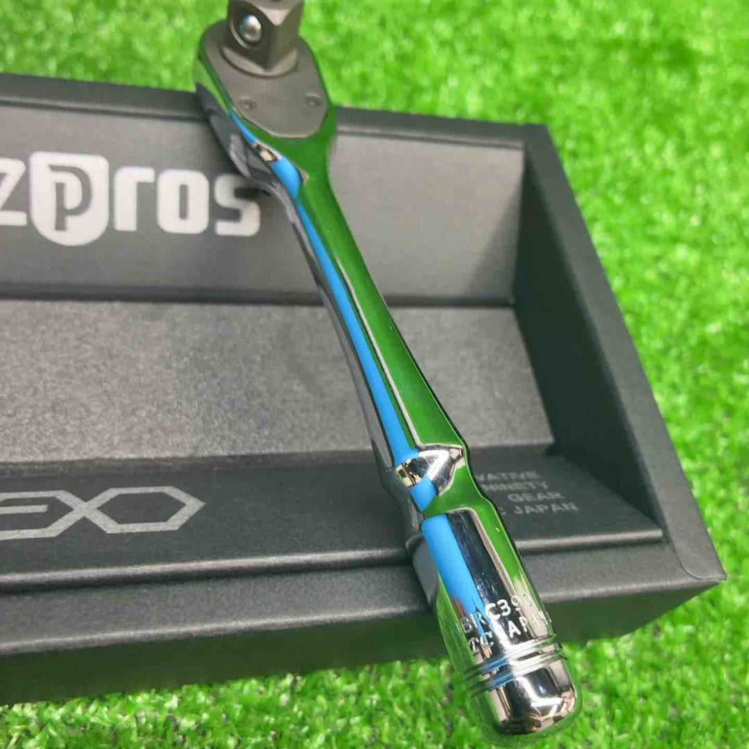 ネプロス(nepros) 9.5sq.コンパクトラチェットハンドル NBRC390、1/4 NBR2UN【藤沢店】