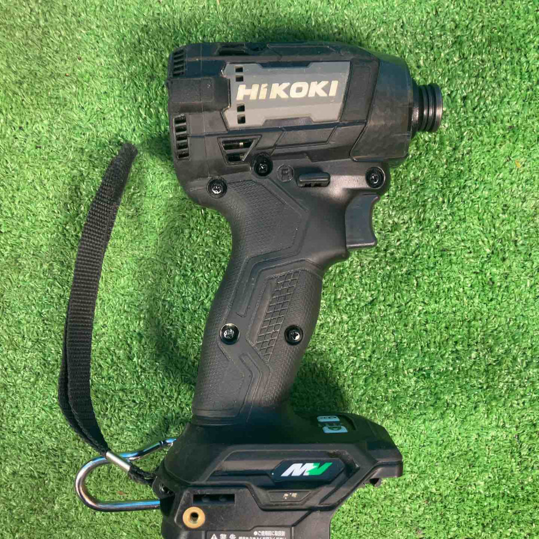 ★ハイコーキ(HIKOKI ※旧:日立工機) コードレスインパクトドライバ ストロングブラック WH36DD(2XHBSZ) バッテリー1個【岩槻店】