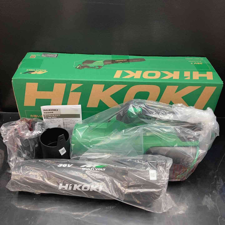 【未使用品】★ハイコーキ(HIKOKI) 36V コードレスブロワ RB36DC(NN)(本体のみ)【川越店】