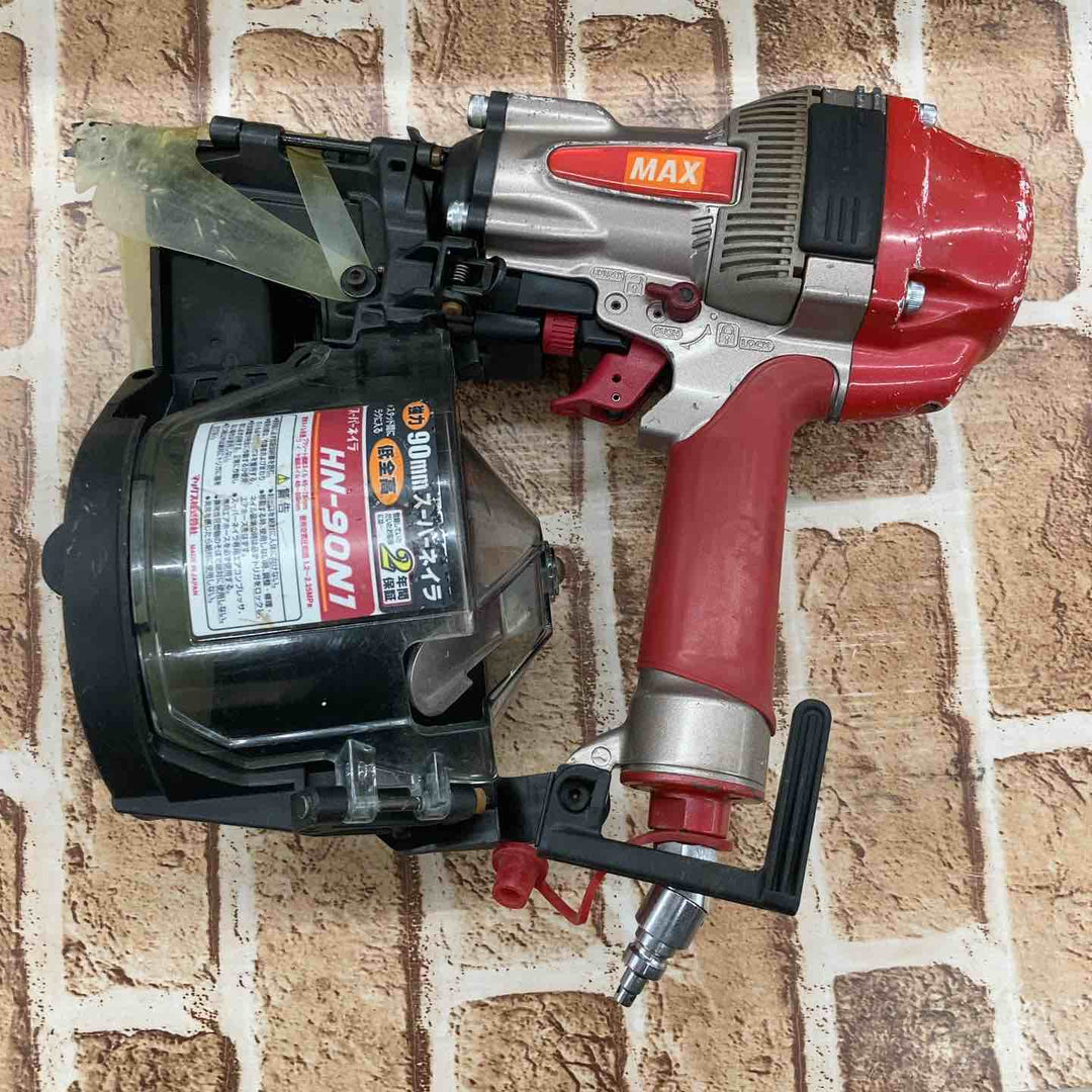 ★マックス(MAX) 高圧エア釘打ち機 HN-90N1【所沢店】
