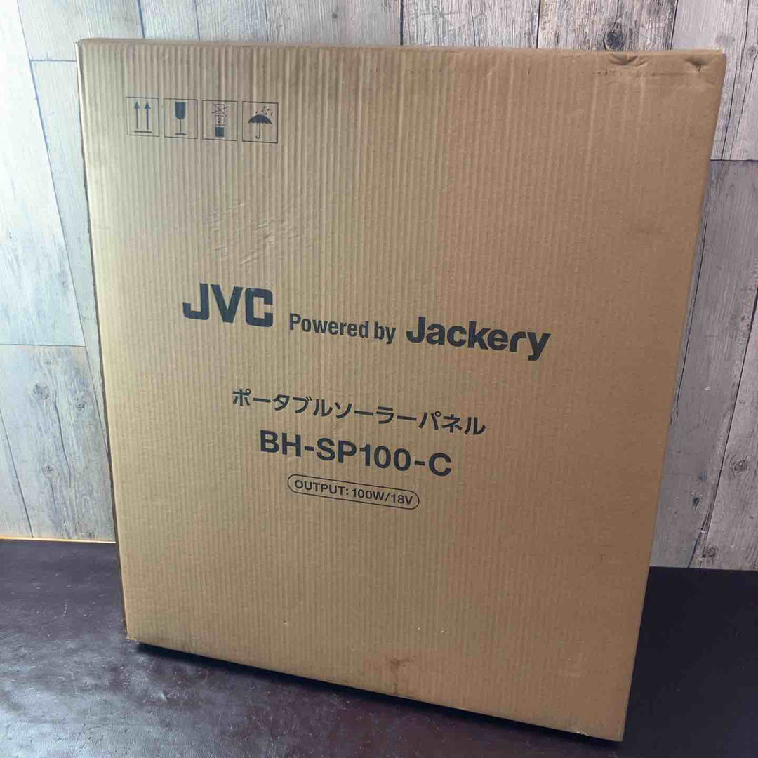 【未使用(店頭展示品)】◇JVCケンウッド ポータブルソーラーパネル BH-SP100-C 折りたたみ式 (100W 18V 5.55A) 【東大和店】