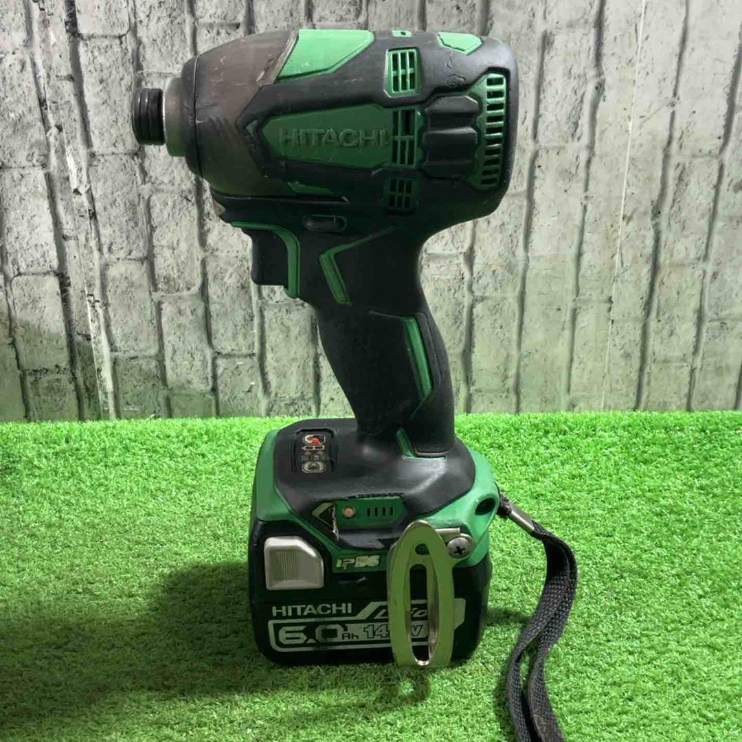 ★ハイコーキ(HIKOKI ※旧:日立工機) コードレスインパクトドライバー WH14DDL2(2LYPK)(L) 動作確認済【川口店】