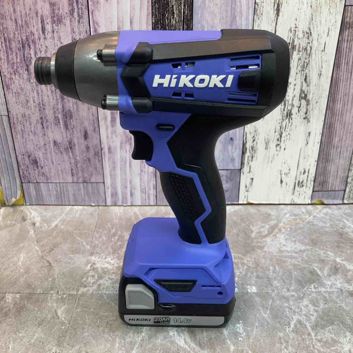 【美品】◇ハイコーキ(HIKOKI ※旧:日立工機) コードレスインパクトドライバ FWH14DF(BG)【八潮店】