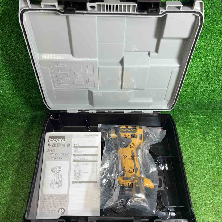 【未使用品】 マキタ (makita) コードレスインパクトドライバー TD173DGXPY LTX20周年限定色 プレミアムイエロー 本体+ケース 【藤沢店】