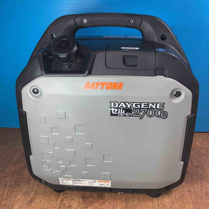 ◇デイトナ(DAYTONA) インバーター発電機 DAYGENE2700e リモコン付き【岩槻店】