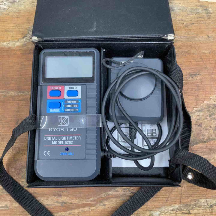 ◇共立電気計器(KYORITSU) デジタル照度計 5202【柏店】