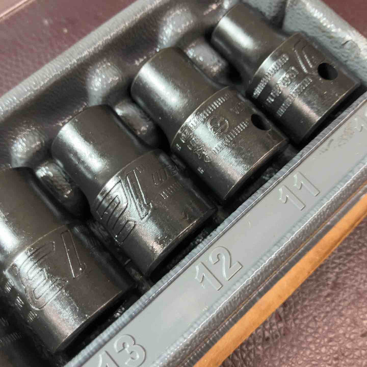【未使用(店頭展示品)】スナップオン(Snap-on)1/2 インパクト用 ソケットセット 6ポイント ショート ミリサイズ 310IMMYA【東大和店】
