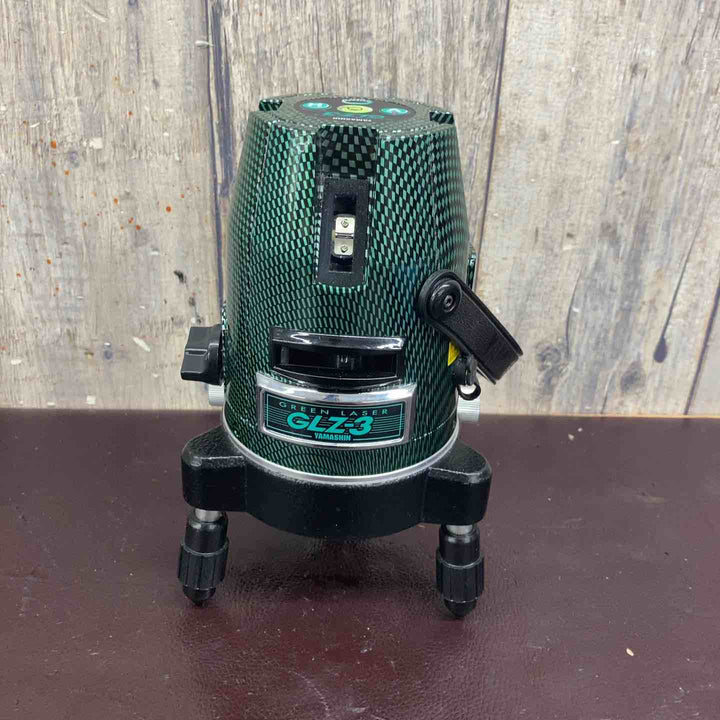 【中古品】山真製鋸(YAMASHIN) グリーンレーザー墨出し器 GLZ-3 縦・横【東大和店】