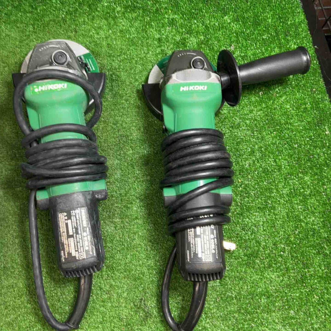 【中古品】 ハイコーキ(HIKOKI ※旧:日立工機) 100mmディスクグラインダ G10SL6 4台セット 【藤沢店】