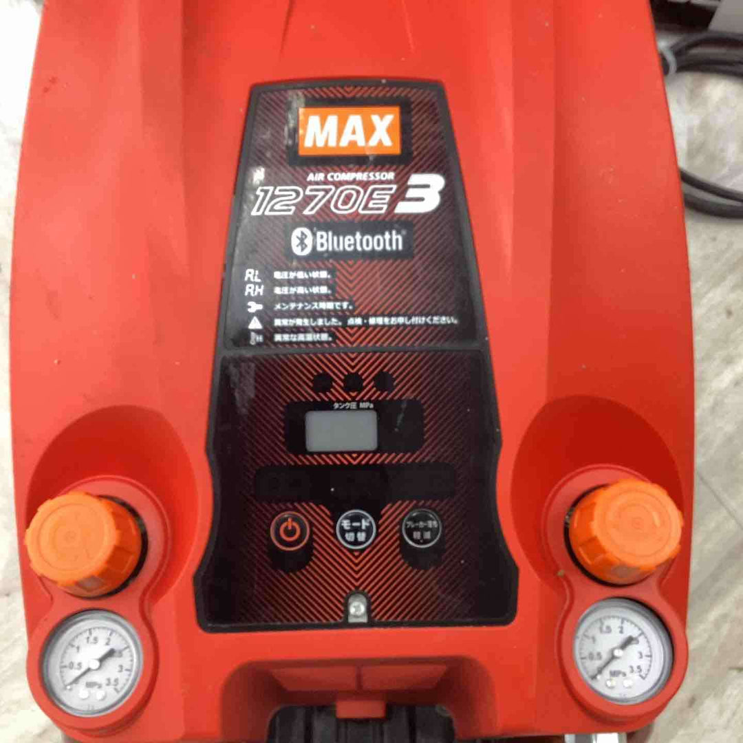 ★マックス(MAX) エアコンプレッサー AK-HH1270E3_レッド【越谷店】