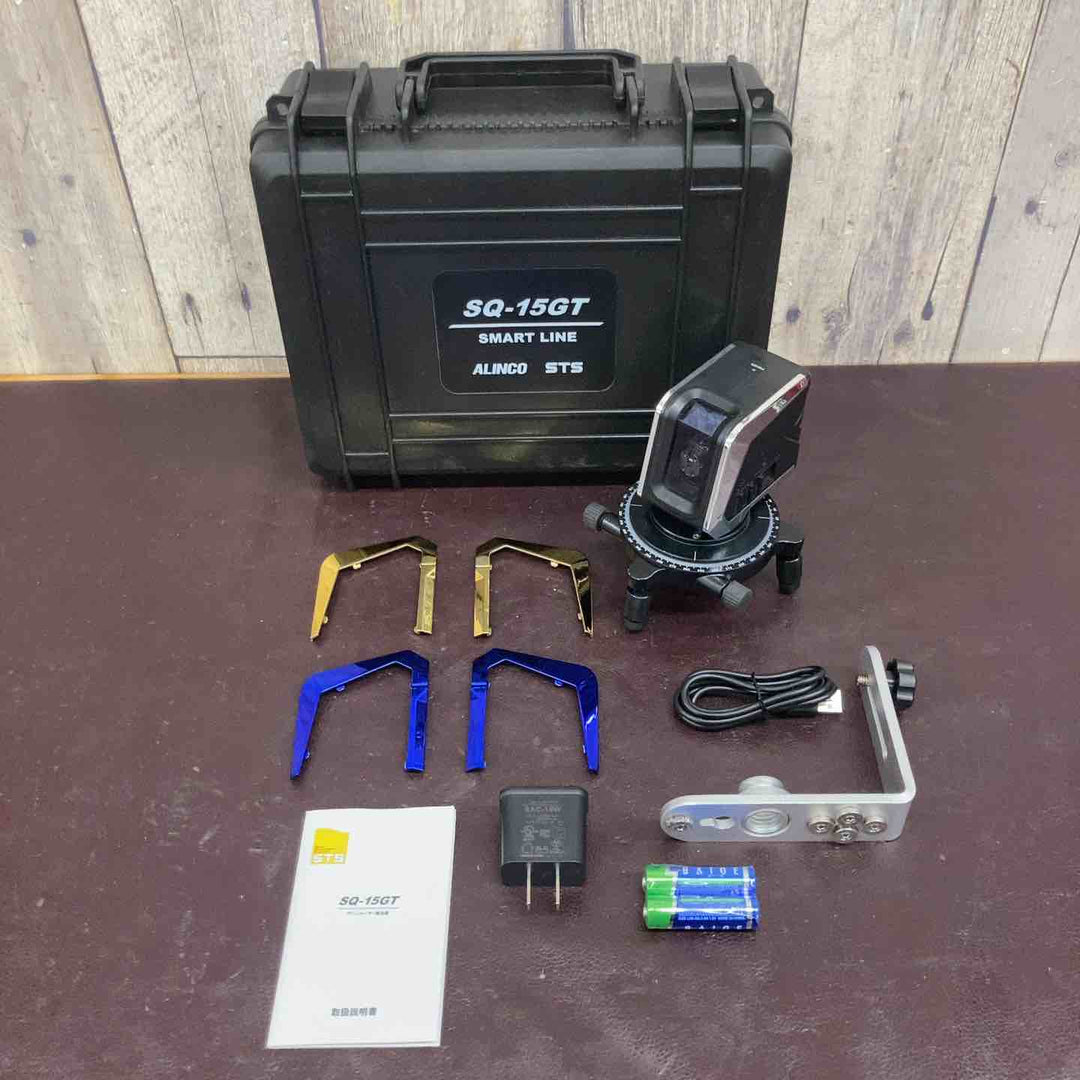 【中古品】 ALINCO(アルインコ) グリーンレーザー墨出し器 SQ-15GT 【東大和店】