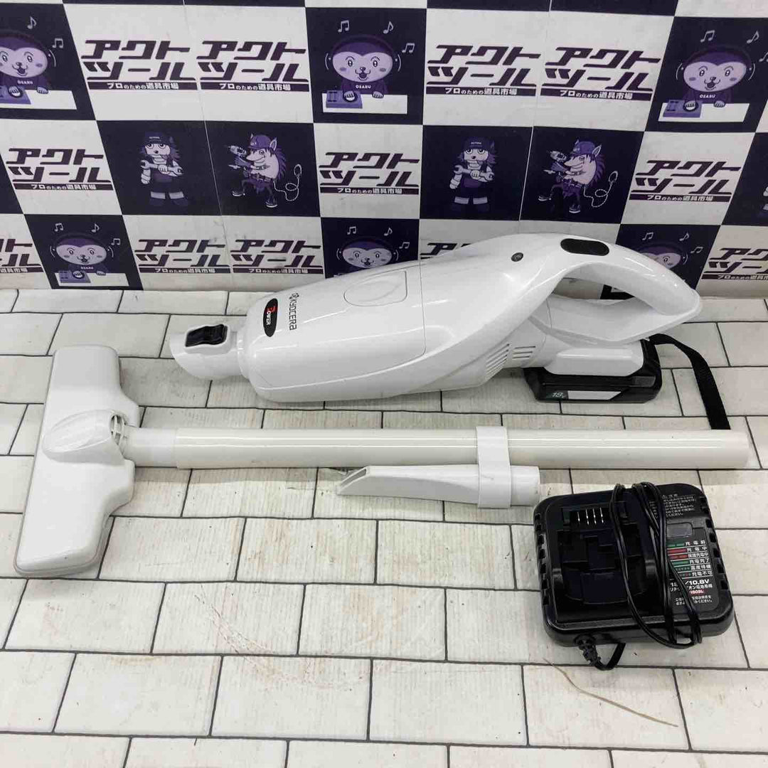 ◇京セラ(KYOCERA) 充電式クリーナー KBC-1800【所沢店】