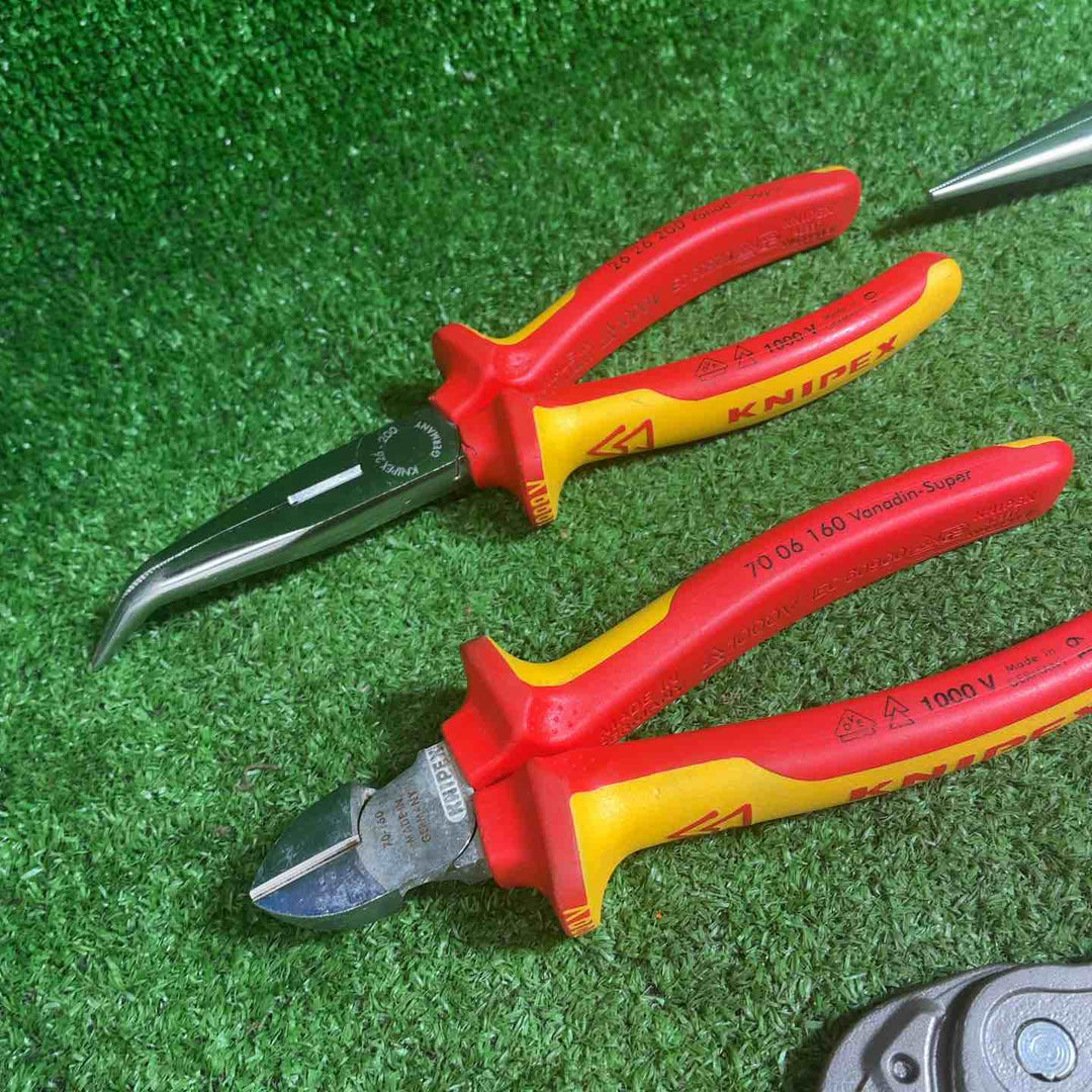 KNIPEX   ラジオペンチ　ニッパー　ウォータポンププライヤー　まとめて5点セット【藤沢店】