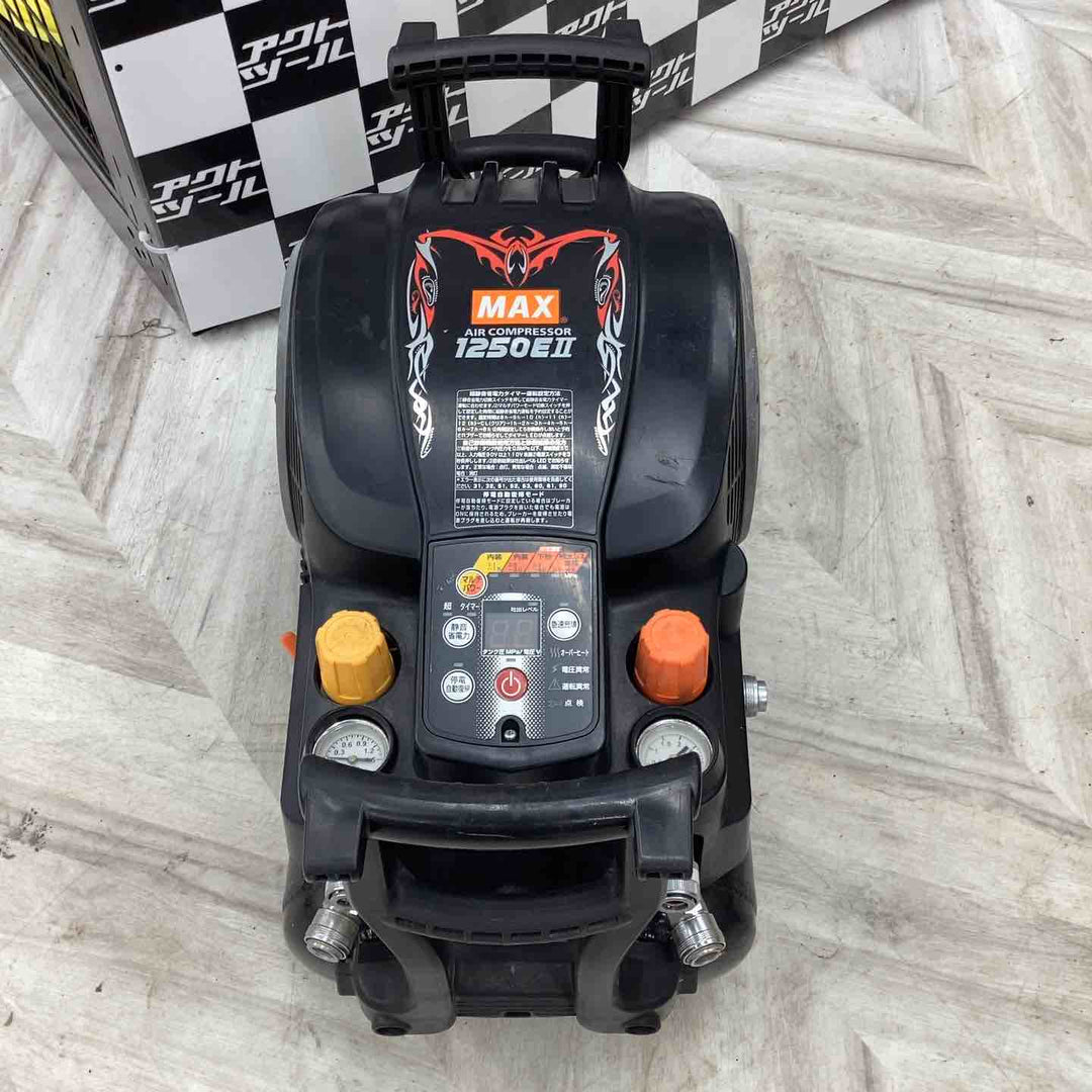◇マックス(MAX) エアコンプレッサー AK-HL1250E2 ブラック【越谷店】
