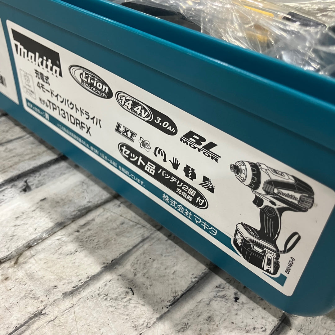 ★マキタ(makita) コードレス4モードインパクトドライバー TP131DRFX【川口店】