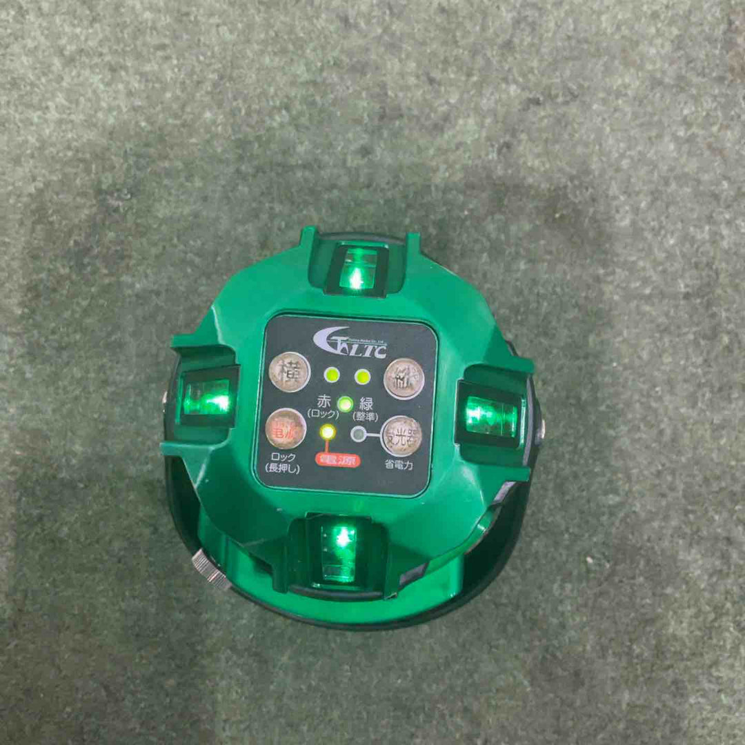 ◇テクノ販売(LTC) 水平/垂直グリーンラインレーザー墨出し器 GX910PD 動作確認済【川口店】