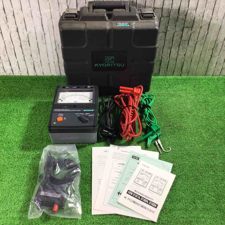 □共立電気計器 (KYORITSU) 高圧絶縁抵抗計 KEW3123A【川口店】