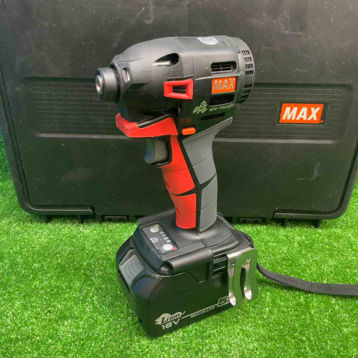 ★マックス(MAX) コードレスインパクトドライバー PJ-ID153R-B2C/1850A【藤沢店】