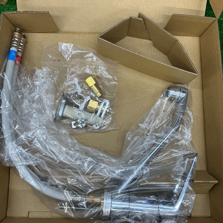 【未使用品】KVK キッチン用 シングルレバー式混合栓 KM5011TR2EC　2点セット【電材館越谷店】