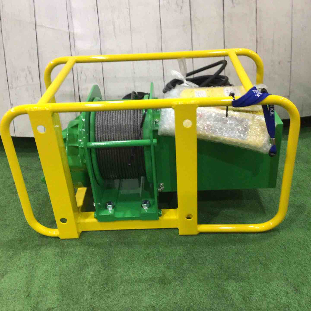 【店頭受取り限定】★トーヨーコーケン ダブル無線式足場材荷揚用ウインチ φ5×60M MA-E900WR-60M【川口店】