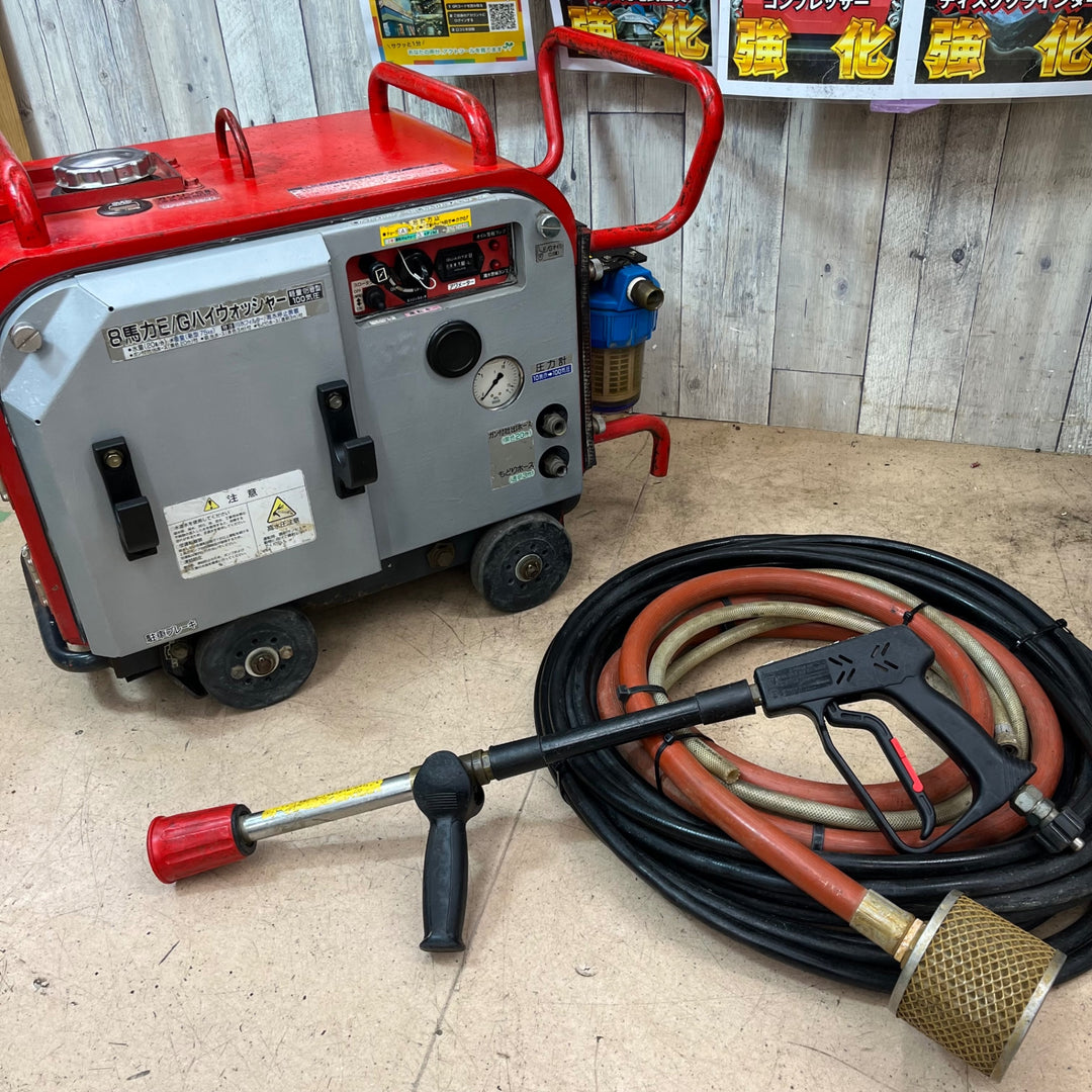 【中古品/店頭受取り限定】スーパー工業 防音エンジン高圧洗浄機 SEV2110SSR ホース・ガン付き【東大和店】