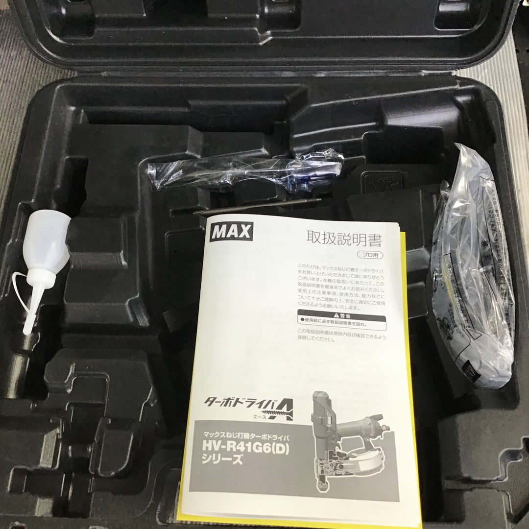 ★マックス(MAX) 高圧エアネジ打ち機 HV-R41G6(D)-G【草加店】