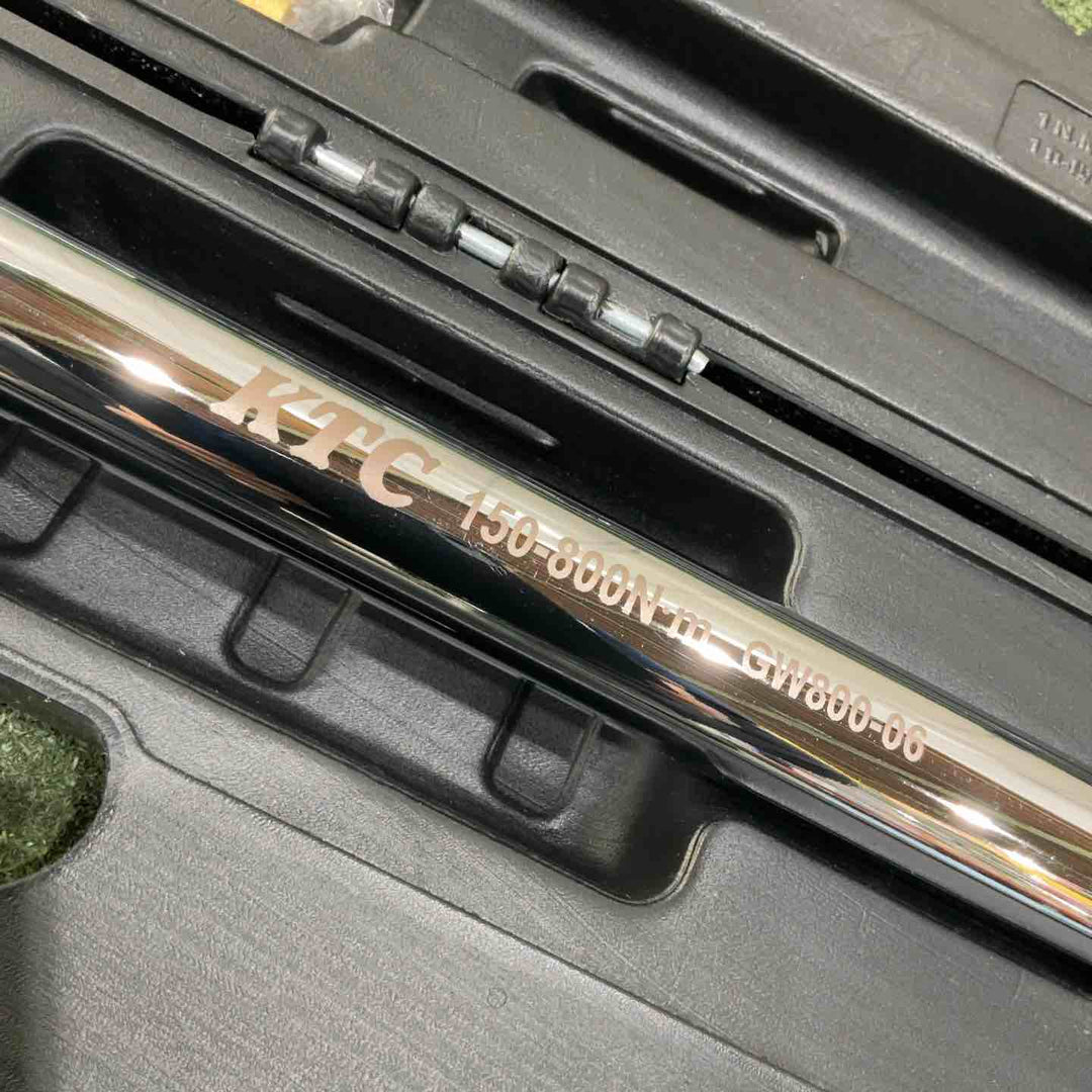KTC 3/4プレセット型トルクレンチ GW800-06 校正はしていない為、精度保証はありません 【川口店】