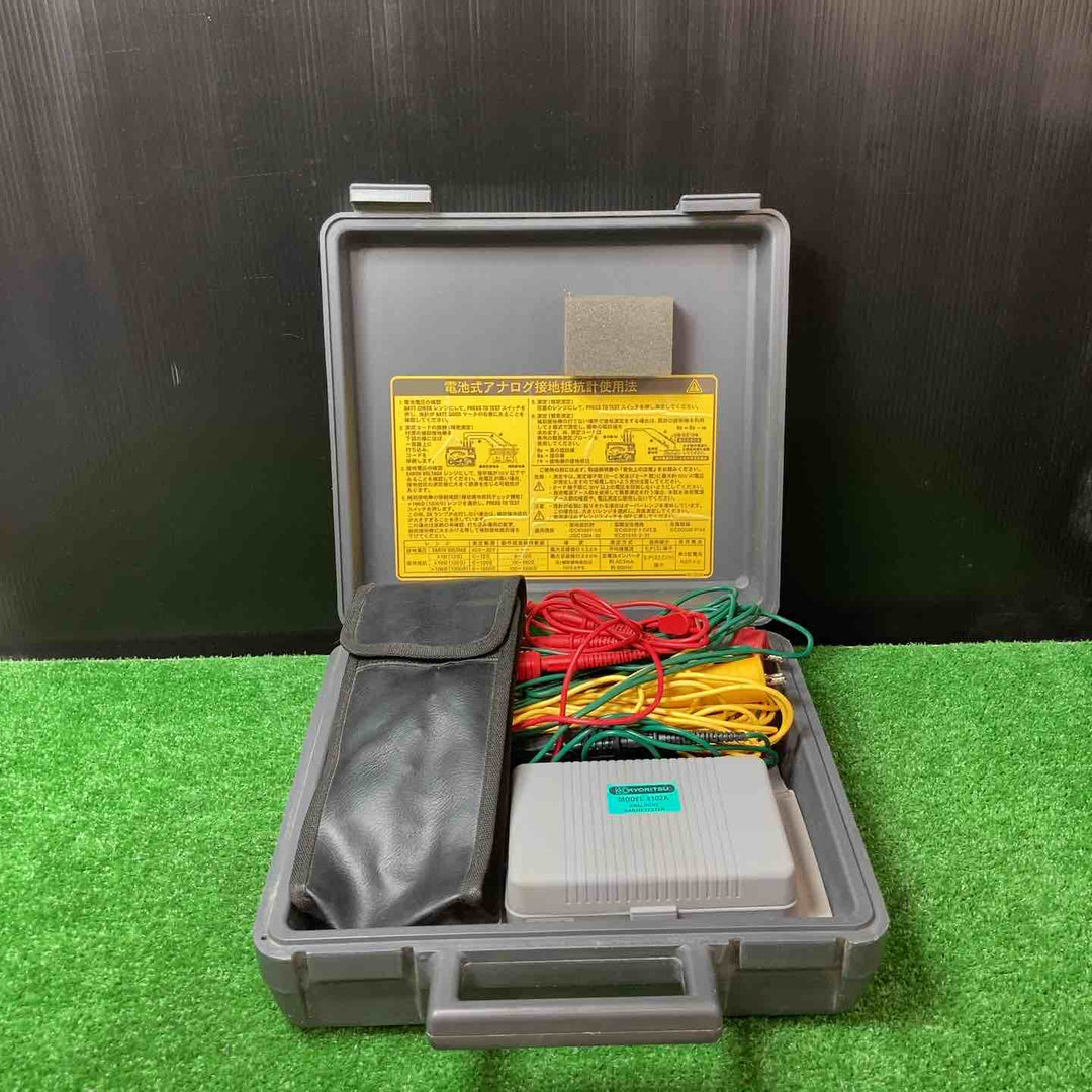 【現状販売品】  ◇共立電気計器(KYORITSU) 接地抵抗計 4102A【岩槻店】