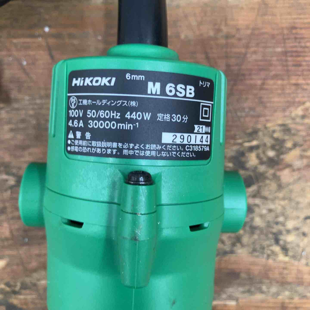 ☆ハイコーキ(HIKOKI ※旧:日立工機)  トリマ M6SB【柏店】