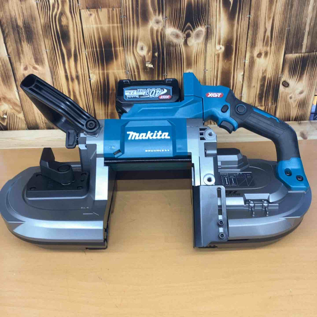 マキタ(makita) コードレスバンドソー PB001GRDX 金属 パイプ 加工 角材 板材 切断 【越谷店】
