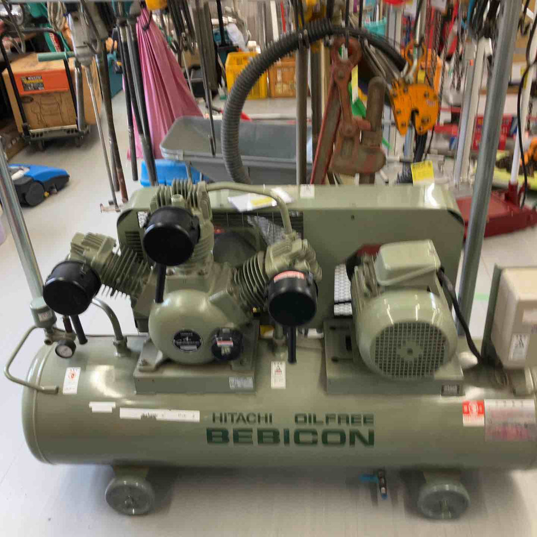 【動作未確認 店頭受取り限定】日立産機三相【400V】7.5馬力5.5OP-9.5GB5 50Hz電源を繋げる線とスイッチ、メーター欠品②【戸田店】