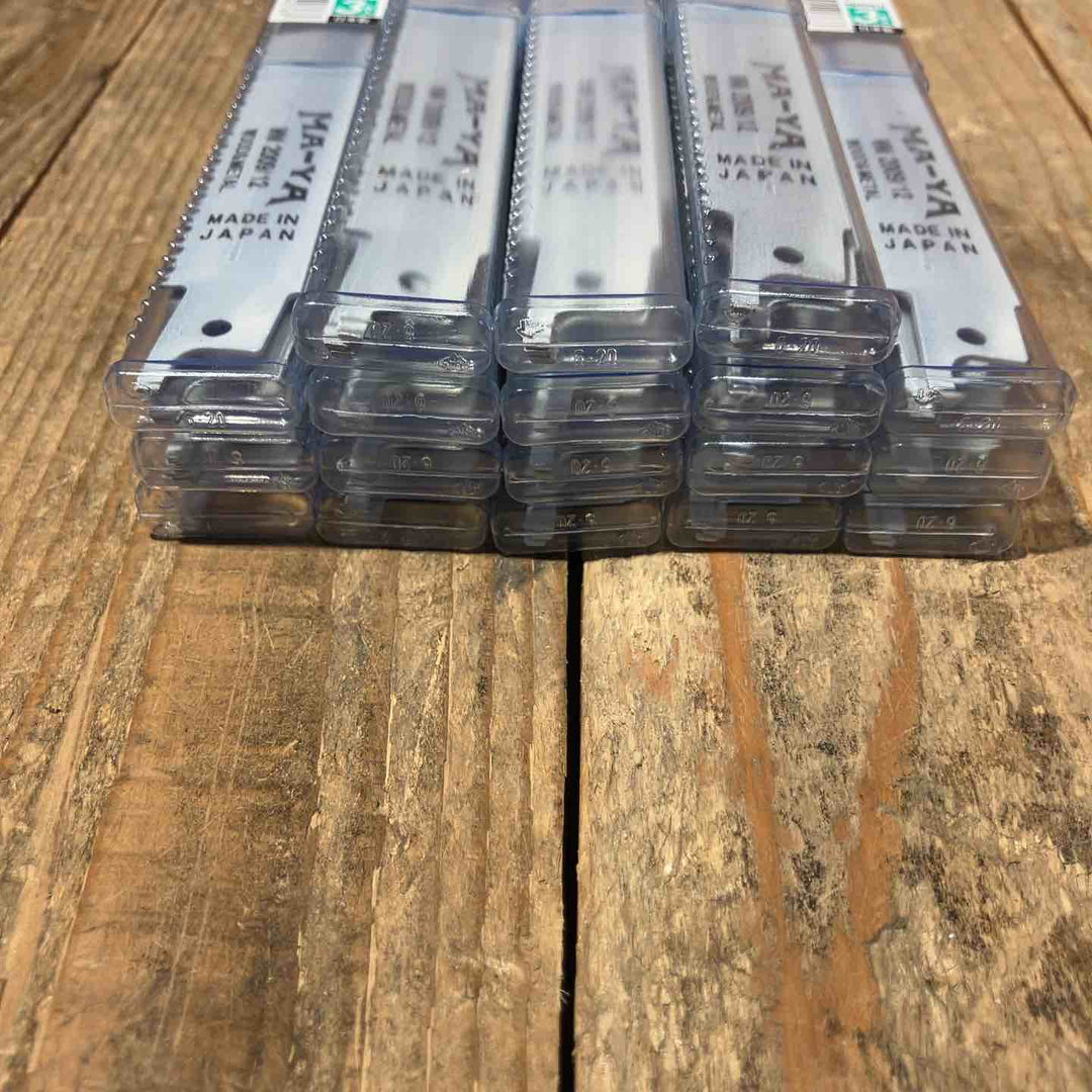 【未使用品】マヤ工業(MA-YA) 200mmセーバーソーブレード 替刃3枚入り 釘入り木材 WM2009/12 18個セット【所沢店】