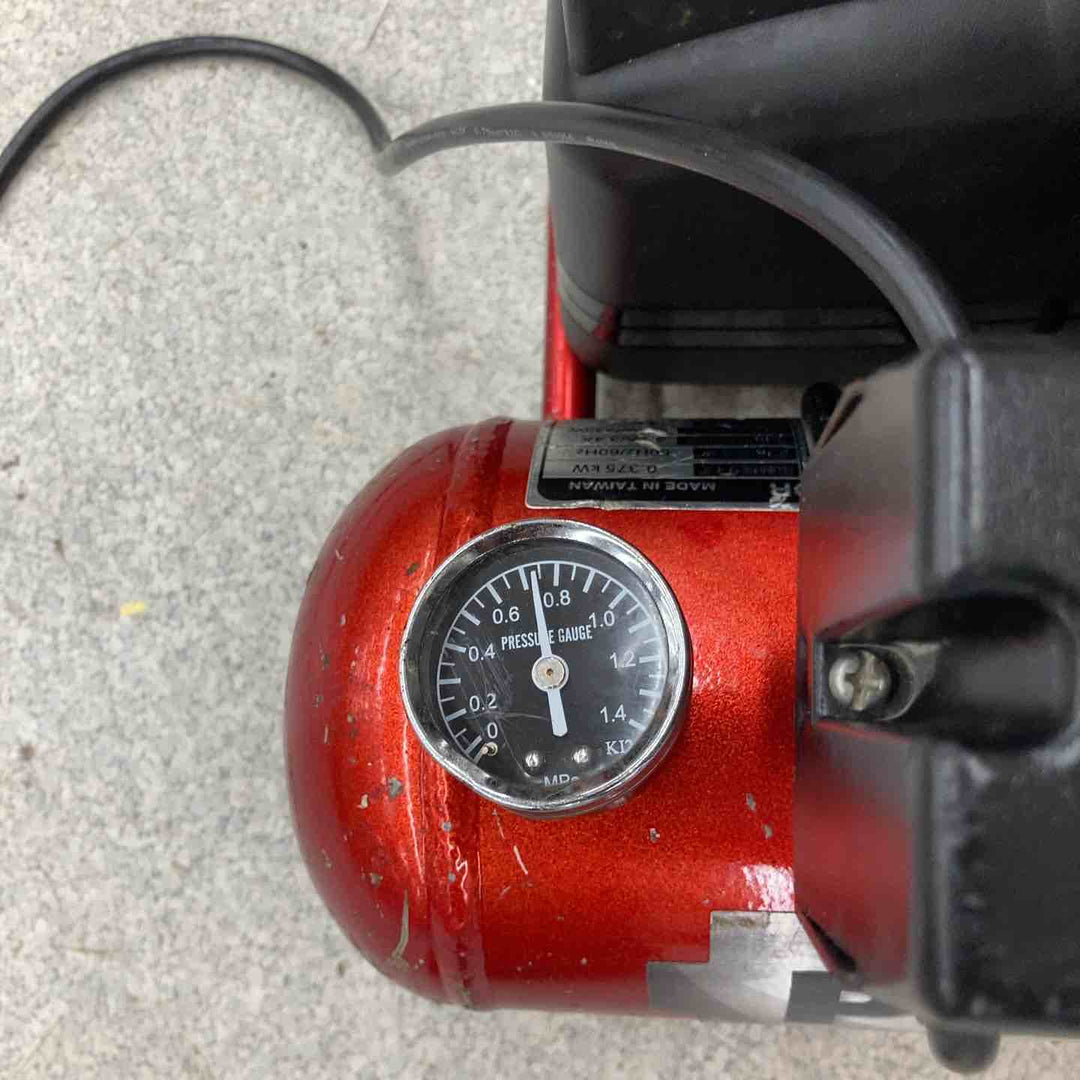 【中古品】◇藤原産業 (SK11) オイルレス エアーコンプレッサー SR-045 タンク容量 4L SR-L04SPT-01【八潮店】