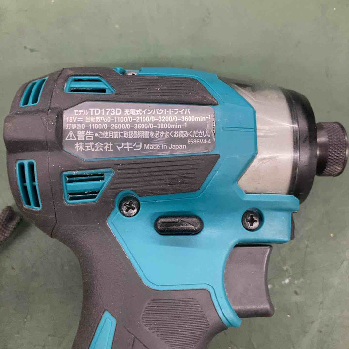 ★マキタ(makita) コードレスインパクトドライバー TD173DZ【戸田店】
