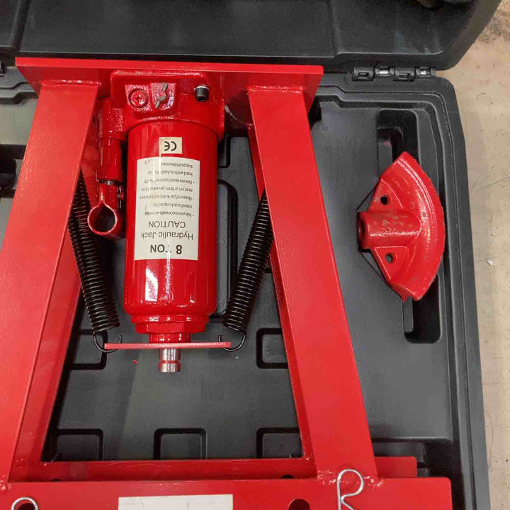 【店頭受取り限定】パイプベンダー 8トン 手動 油圧式 小型 アダプター3個付 パイプ曲げ KIKAIYA町田店】