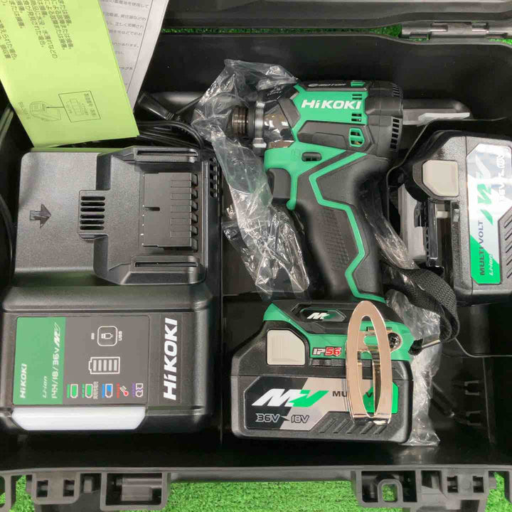 ★ハイコーキ(HIKOKI ※旧:日立工機) コードレスインパクトドライバー WH36DC(2XP)【川崎店】