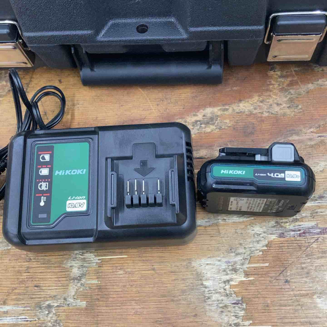 ◇HiKOKI(ハイコーキ) 10.8V 充電式ピン釘打機 4.0Ah蓄電池1個・急速充電器・ケース付 NP1235DA(LS)【柏店】