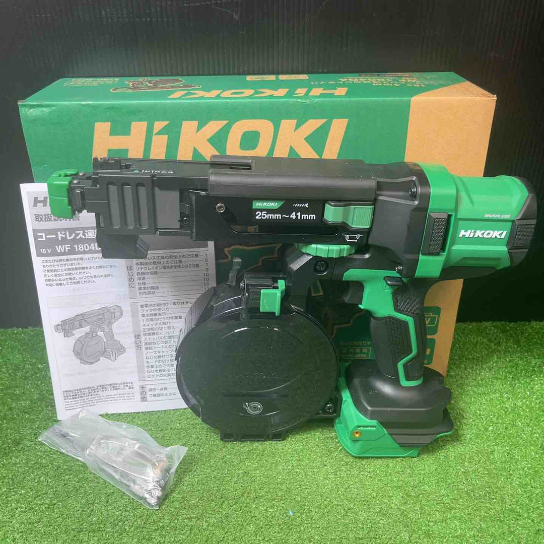 【未使用品(店頭展示品)】★ハイコーキ(HIKOKI ※旧:日立工機) コードレススクリュードライバー WF1804DA(NN)(本体のみ)【岩槻店】