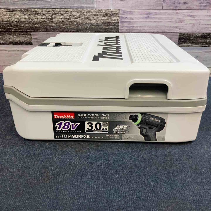 【未使用品】★マキタ makita 18V 3.0Ah コードレスインパクトドライバー TD149DRFXB【八潮店】