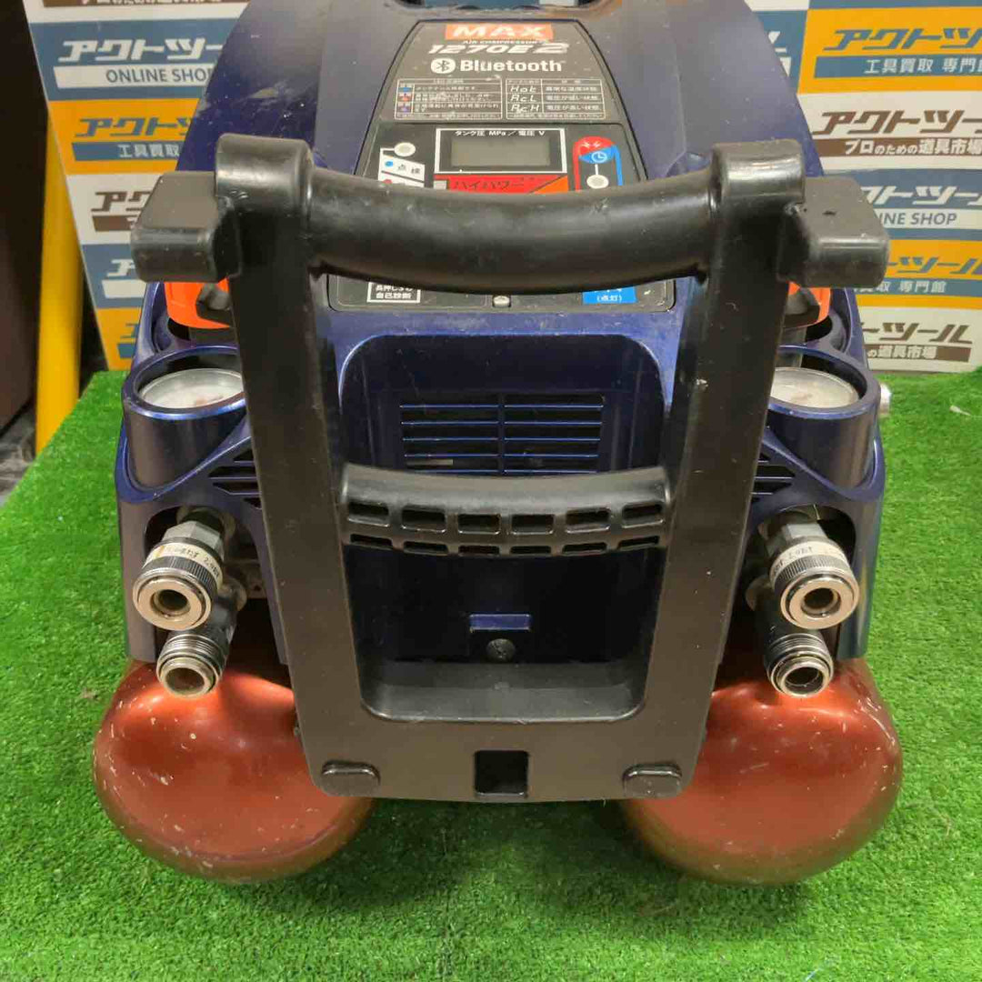 ◇マックス(MAX) 高圧専用エアコンプレッサー AK-HH1270E2 オプティマスネイビー【草加店】