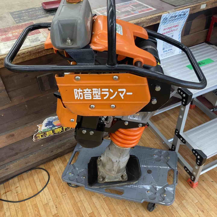 【店頭受取り限定】◇三笠産業 mikasa タンピングランマー 防音型 MT-55L-SGK【柏店】