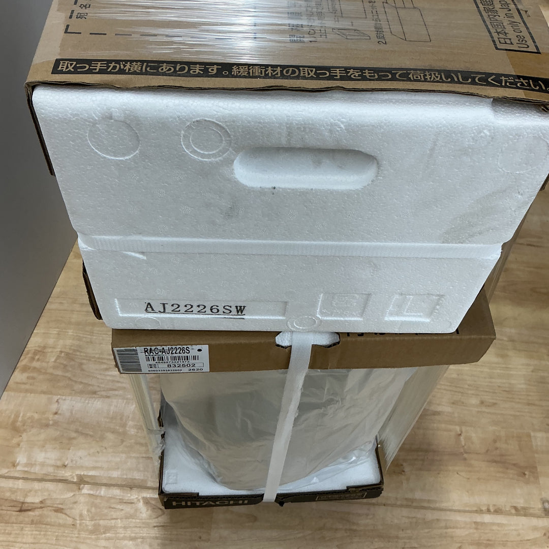 【店頭受取り限定】日立 Hitachi ルームエアコン 白くまくん AJシリーズ エアコン 6畳用 RAS-AJ2226S ＋室外機RAC-AJ2226S【電材館越谷店】
