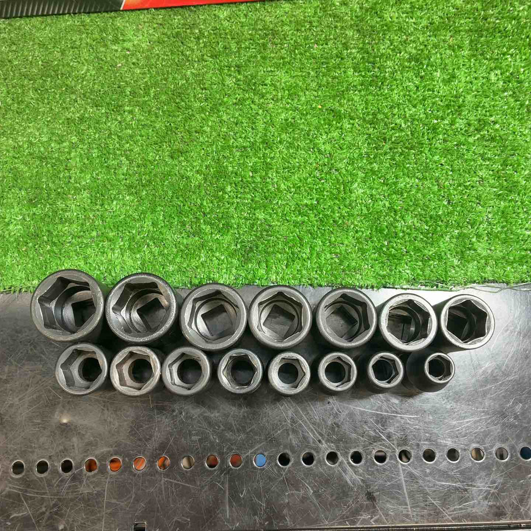Snap-on スナップオン インパクトシャローソケット15個セット 315IMMYA【藤沢店】