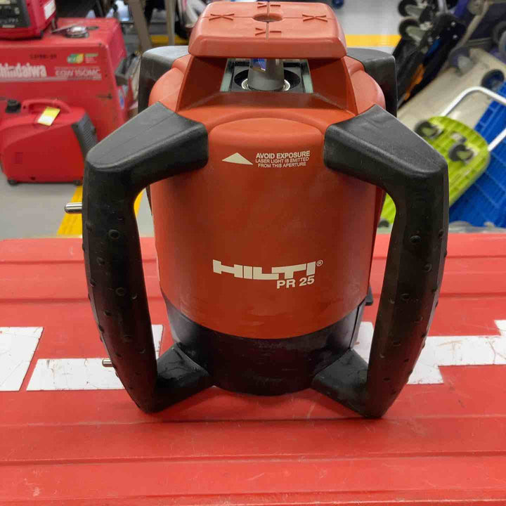 ◇ヒルティ(HILTI) 回転レーザー PR25受光器付き 動作確認済 精度未確認【戸田店】
