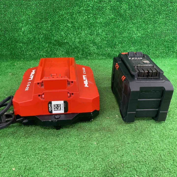 ヒルティ(Hilti) 急速充電器 C6-22 Nuron ニューロン&B22-255 Li-ior バッテリー【川崎店】
