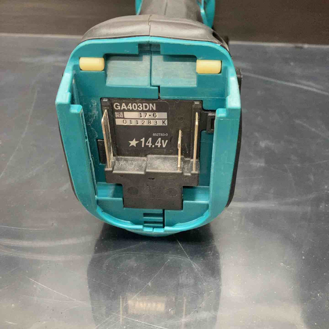 ◇マキタ(makita) 100mm コードレスディスクグラインダ GA403DZN (AG403DN)【川越店】