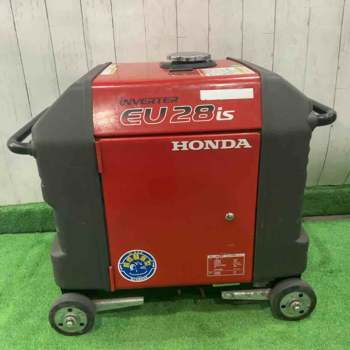 【店頭受取り限定】★ホンダ(HONDA) インバーター発電機 EU28iS_車輪あり【川口店】